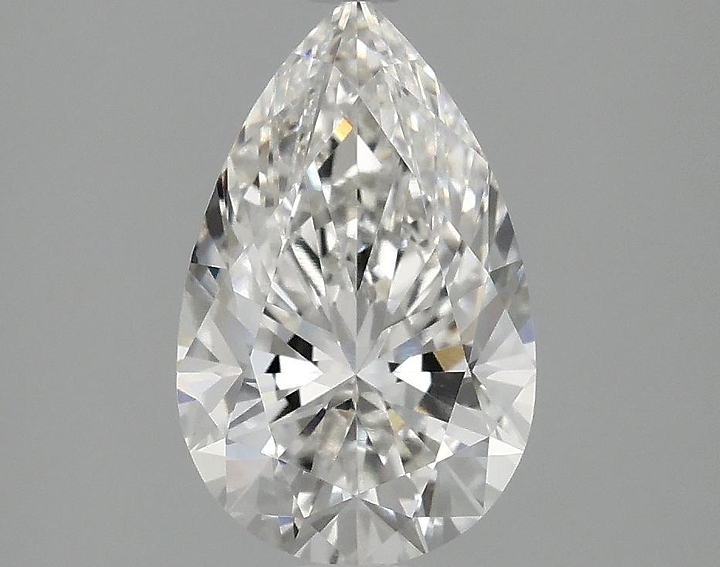 2.07 Carat Pear Shaped Ideal Cut VVS2 IGI Certified Lab Grown Diamond