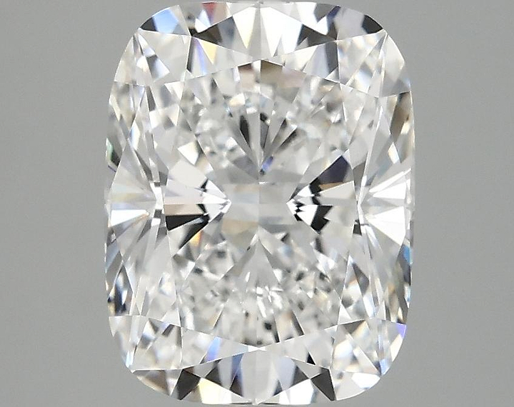 3.08 Carat Cushion Shaped Excellent Cut VVS2 IGI Certified Lab Grown Diamond