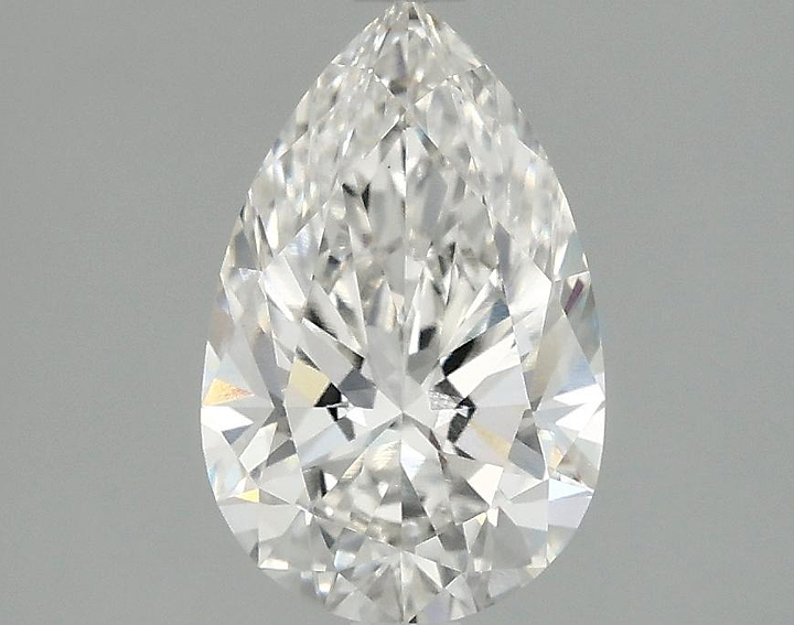 1.55 Carat Pear Shaped Ideal Cut VVS2 IGI Certified Lab Grown Diamond