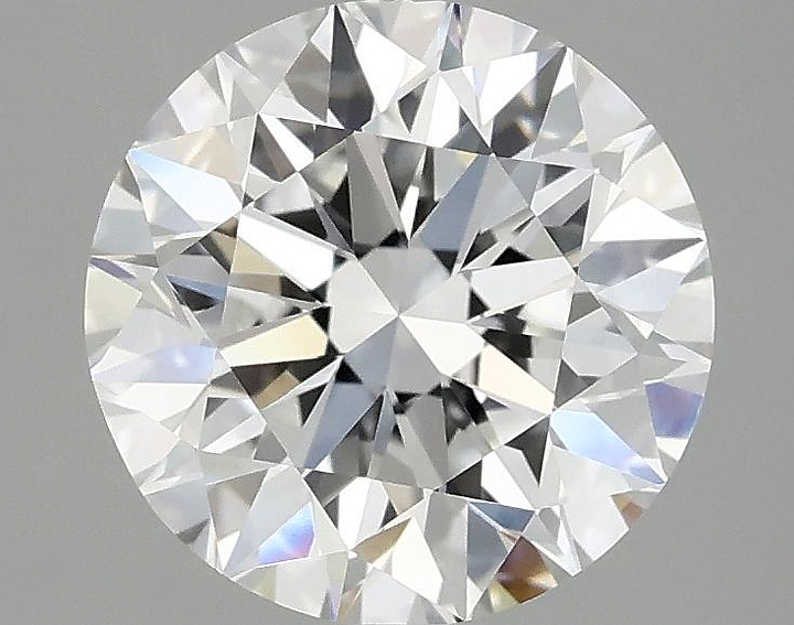 2.55 Carat Round Shaped Excellent Cut VVS2 IGI Certified Lab Grown Diamond
