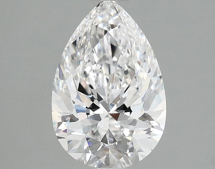 1.57 Carat Pear Shaped Excellent Cut VS1 IGI Certified Lab Grown Diamond