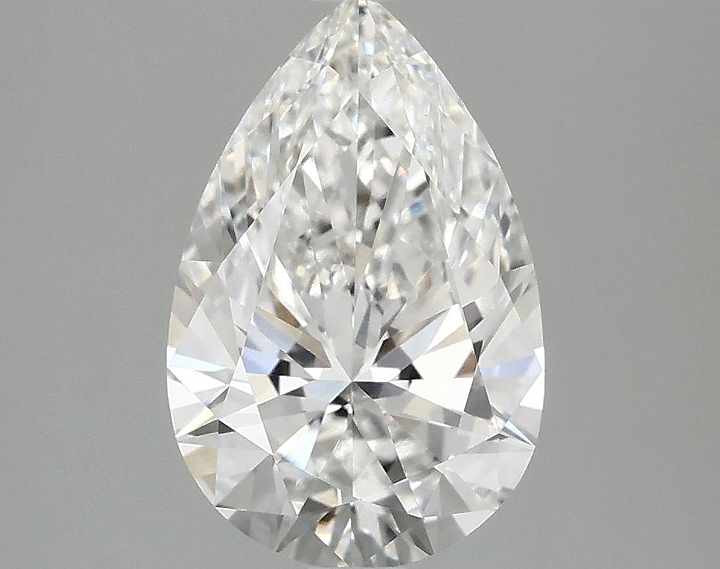 2.06 Carat Pear Shaped Excellent Cut VVS2 IGI Certified Lab Grown Diamond