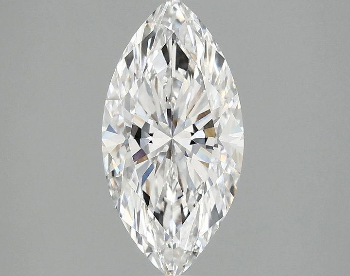 1.55 Carat Marquise Shaped Ideal Cut VVS2 IGI Certified Lab Grown Diamond