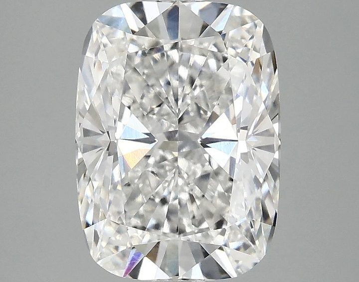 3.09 Carat Cushion Shaped Excellent Cut VVS2 IGI Certified Lab Grown Diamond