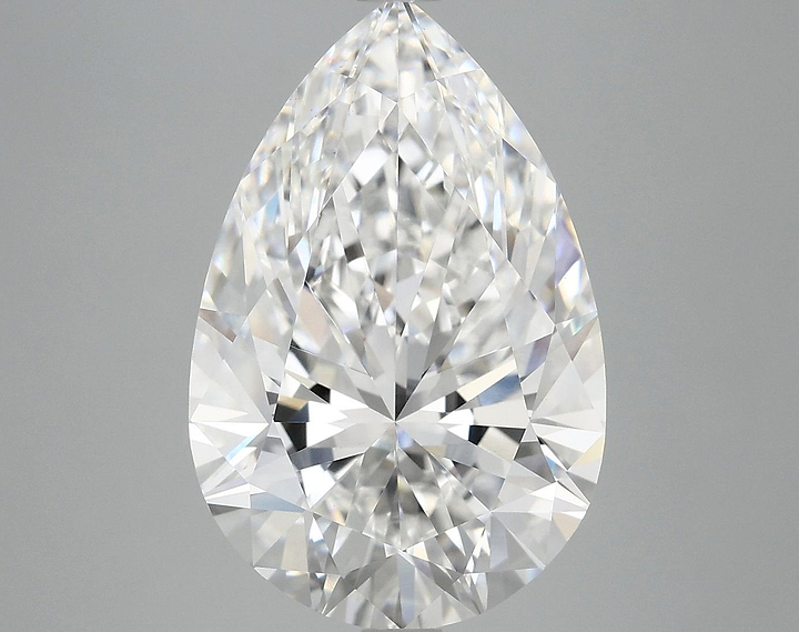 7.01 Carat Pear Shaped Excellent Cut VVS2 IGI Certified Lab Grown Diamond