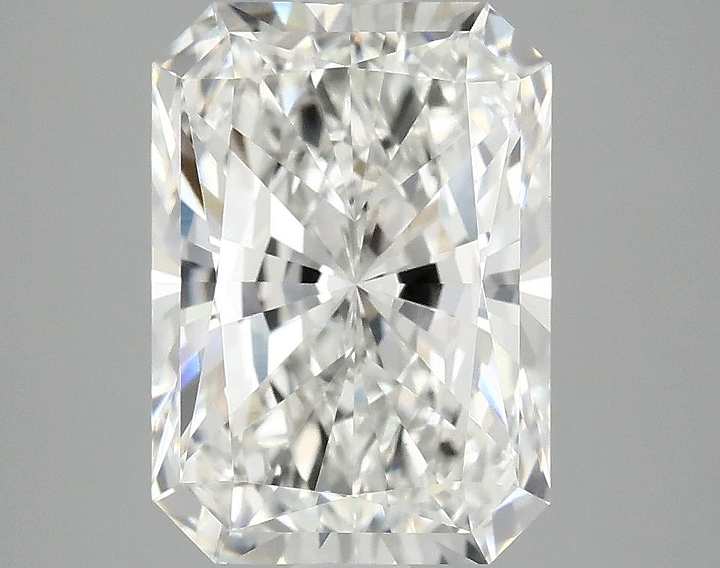 4.06 Carat Radiant Shaped Ideal Cut VVS2 IGI Certified Lab Grown Diamond