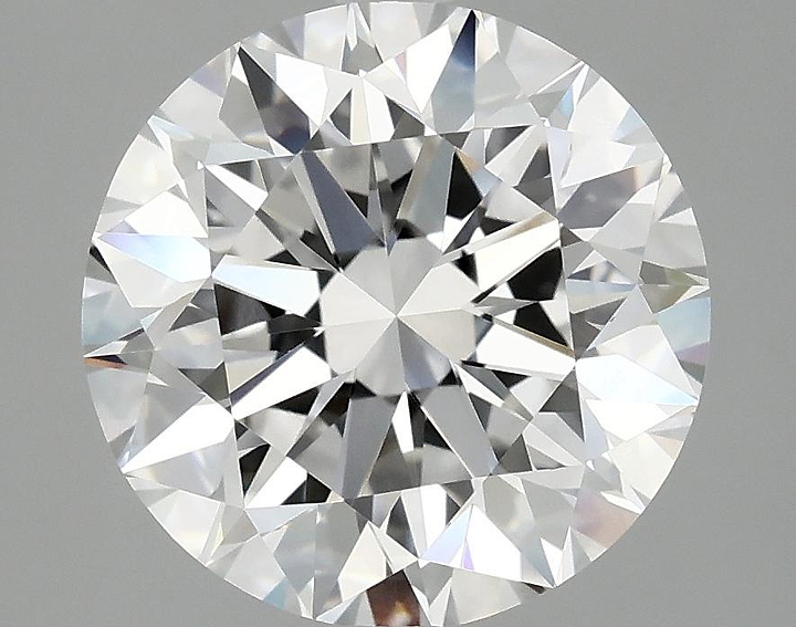 3.54 Carat Round Shaped Excellent Cut VVS2 IGI Certified Lab Grown Diamond