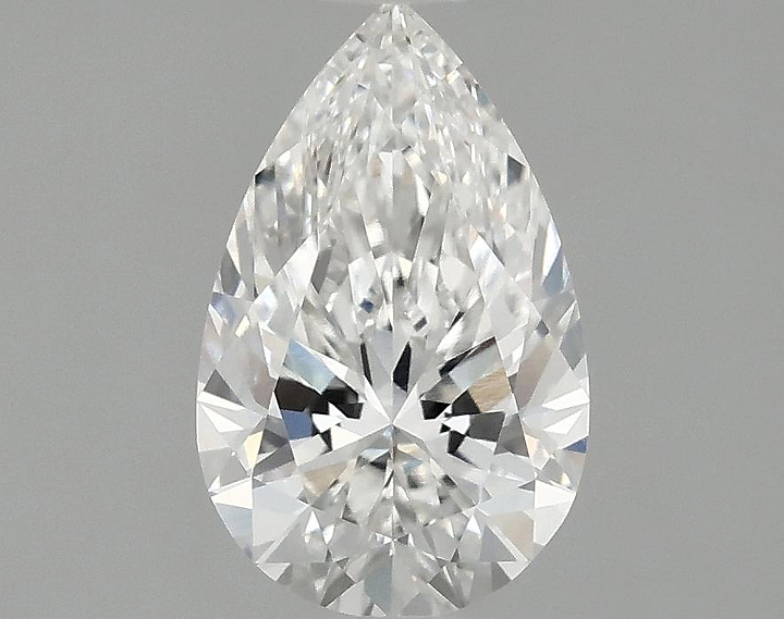 1.05 Carat Pear Shaped Ideal Cut VVS2 IGI Certified Lab Grown Diamond