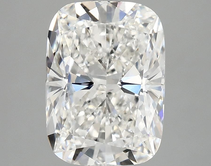 3.09 Carat Cushion Shaped Excellent Cut VVS2 IGI Certified Lab Grown Diamond