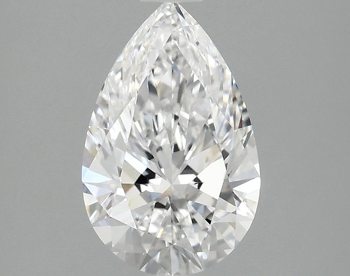 1.56 Carat Pear Shaped Ideal Cut VVS2 IGI Certified Lab Grown Diamond