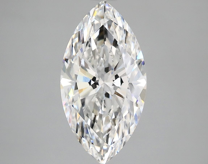 2.57 Carat Marquise Shaped Ideal Cut VVS2 IGI Certified Lab Grown Diamond