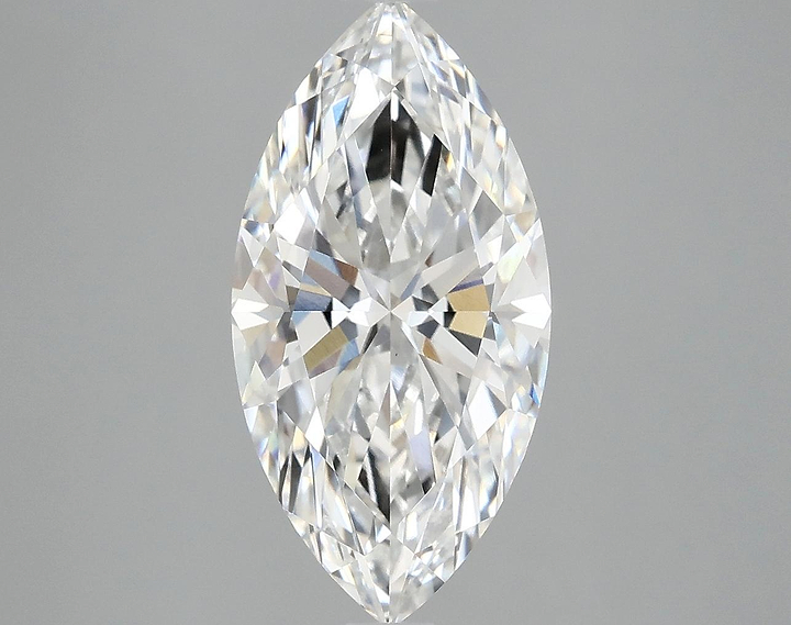 3.14 Carat Marquise Shaped Ideal Cut VS1 IGI Certified Lab Grown Diamond