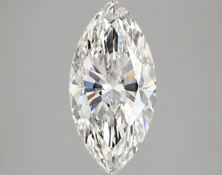 2.52 Carat Marquise Shaped Ideal Cut VS1 IGI Certified Lab Grown Diamond