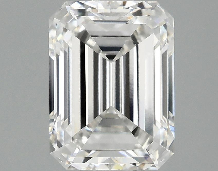 1.93 Carat Emerald Shaped Excellent Cut VVS2 IGI Certified Lab Grown Diamond