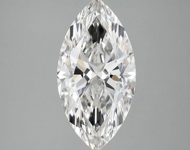 2.33 Carat Marquise Shaped Ideal Cut VVS2 IGI Certified Lab Grown Diamond