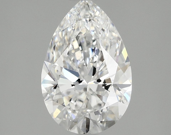 1.54 Carat Pear Shaped Excellent Cut VS1 IGI Certified Lab Grown Diamond