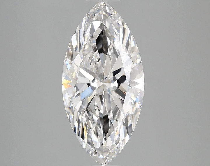 2.51 Carat Marquise Shaped Ideal Cut VS1 IGI Certified Lab Grown Diamond