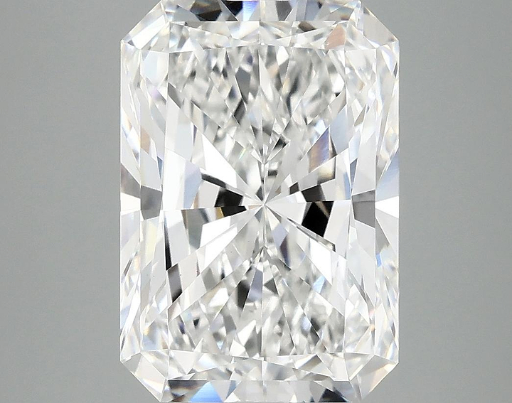 4.92 Carat Radiant Shaped Ideal Cut VVS2 IGI Certified Lab Grown Diamond