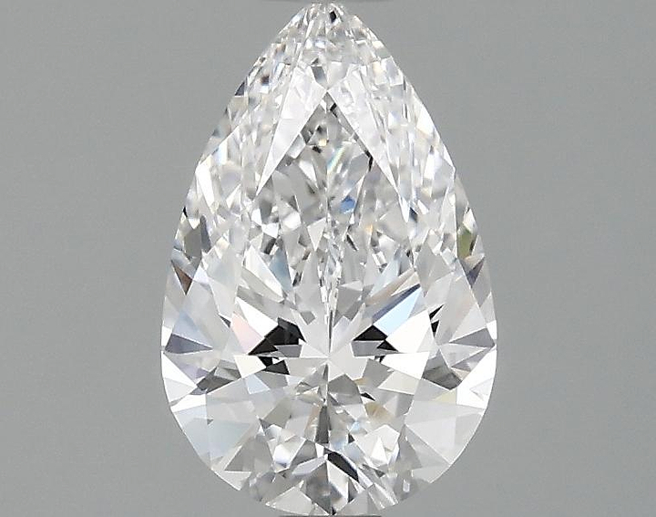 1.07 Carat Pear Shaped Ideal Cut VVS2 IGI Certified Lab Grown Diamond