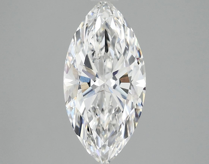 2.1 Carat Marquise Shaped Excellent Cut VVS2 IGI Certified Lab Grown Diamond