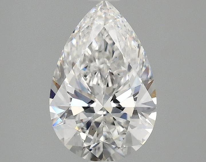 2.1 Carat Pear Shaped Excellent Cut VS1 IGI Certified Lab Grown Diamond