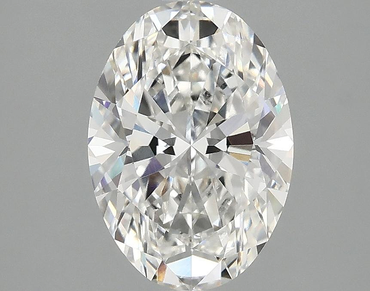 2.03 Carat Oval Shaped Ideal Cut VVS2 IGI Certified Lab Grown Diamond