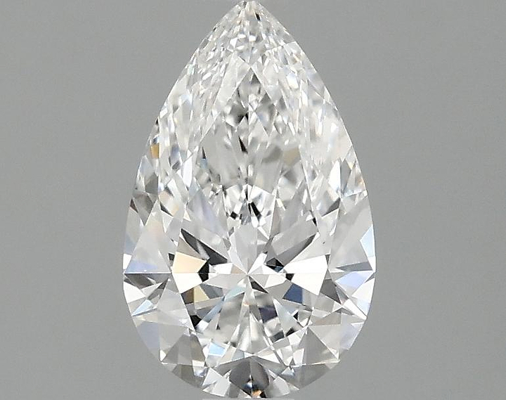1.01 Carat Pear Shaped Ideal Cut VVS2 IGI Certified Lab Grown Diamond