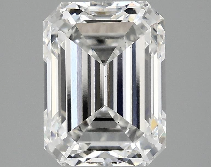 2.47 Carat Emerald Shaped Excellent Cut VS2 IGI Certified Lab Grown Diamond