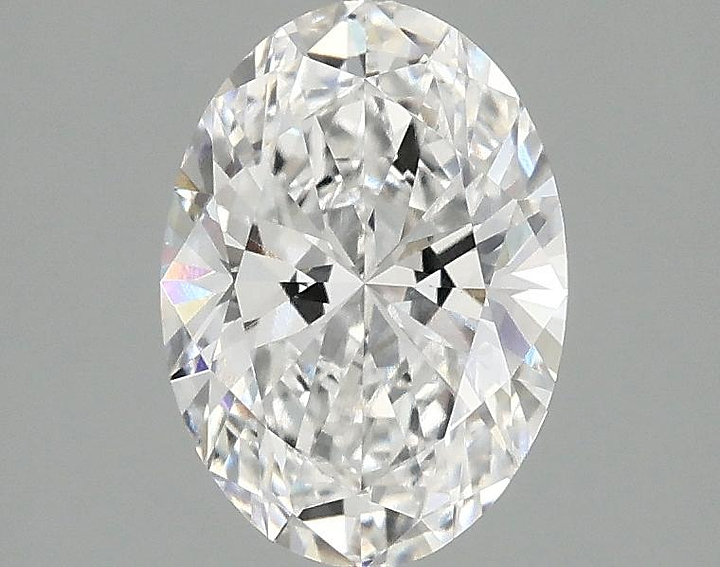 1.47 Carat Oval Shaped Ideal Cut VVS2 IGI Certified Lab Grown Diamond