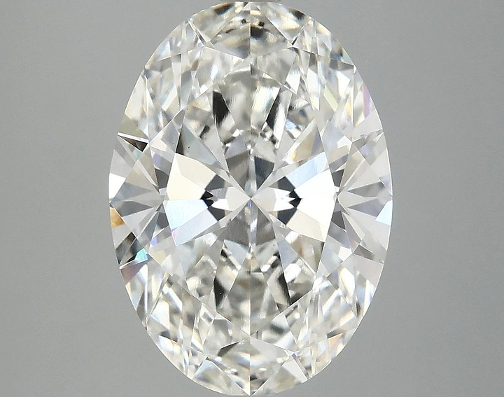 4.07 Carat Oval Shaped Ideal Cut VVS2 IGI Certified Lab Grown Diamond