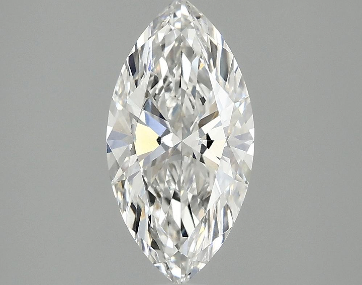 1.52 Carat Marquise Shaped Ideal Cut VVS2 IGI Certified Lab Grown Diamond