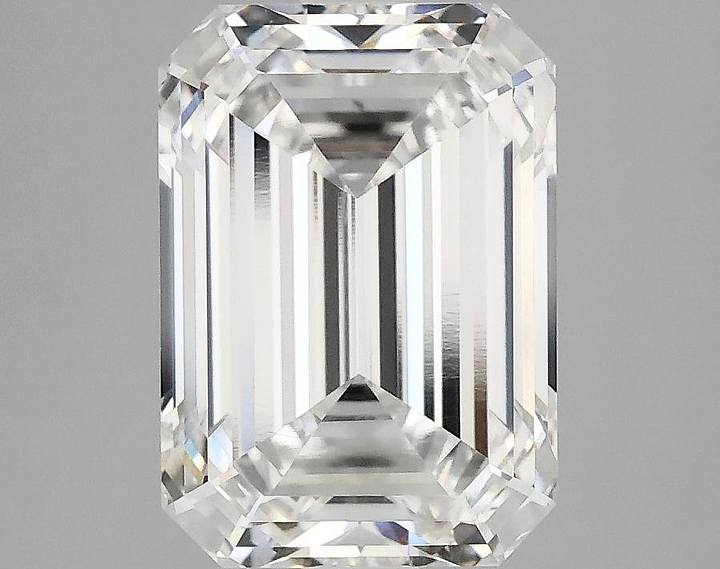 3.57 Carat Emerald Shaped Ideal Cut VVS2 IGI Certified Lab Grown Diamond