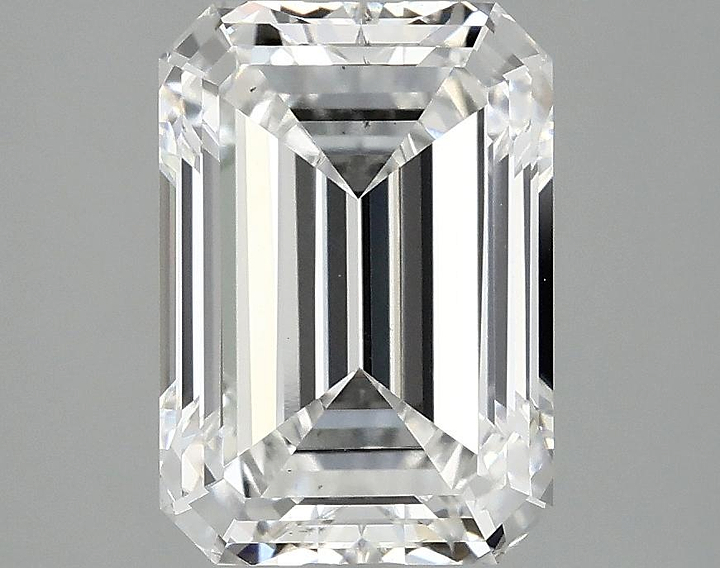 3.07 Carat Emerald Shaped Ideal Cut VS2 IGI Certified Lab Grown Diamond