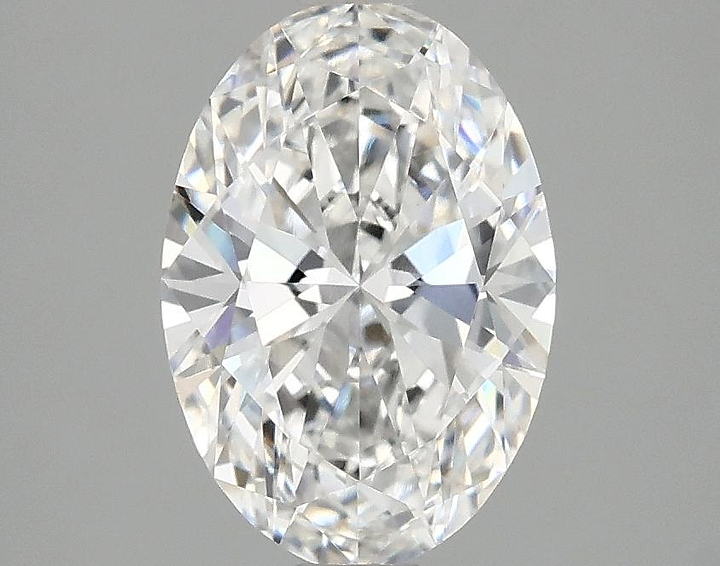 1.69 Carat Oval Shaped Ideal Cut VVS2 IGI Certified Lab Grown Diamond
