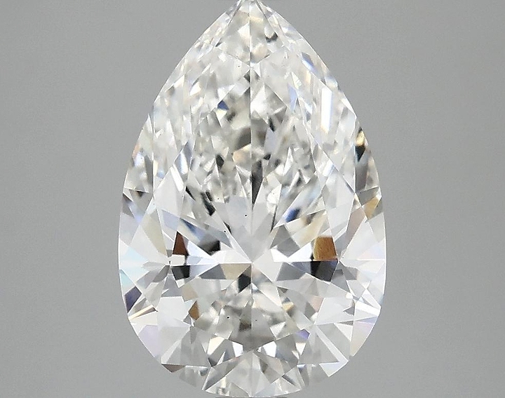 2.86 Carat Pear Shaped Excellent Cut VS2 IGI Certified Lab Grown Diamond