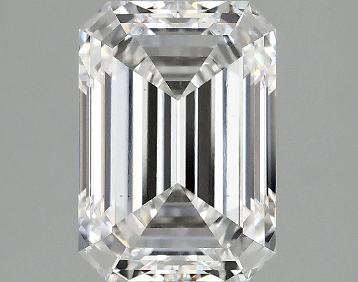 2.09 Carat Emerald Shaped Ideal Cut VS1 IGI Certified Lab Grown Diamond