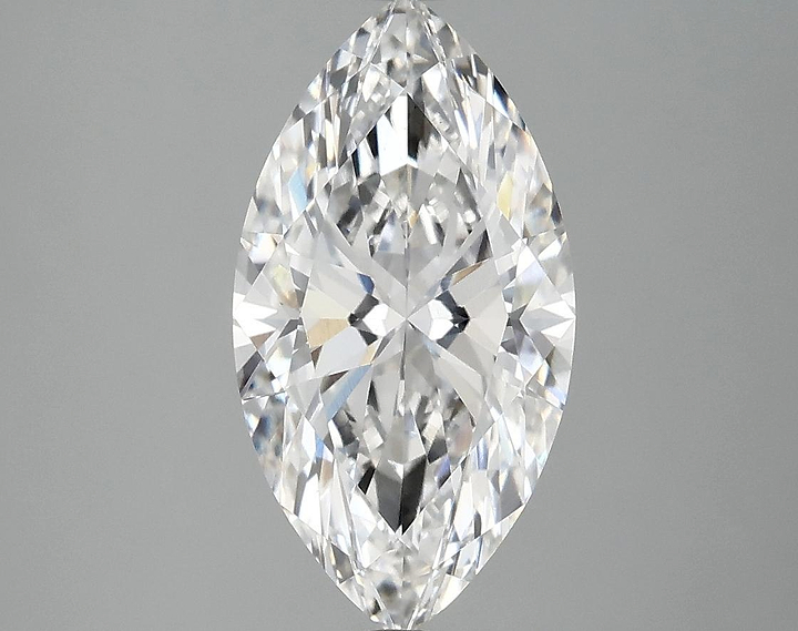 2.52 Carat Marquise Shaped Excellent Cut VS1 IGI Certified Lab Grown Diamond