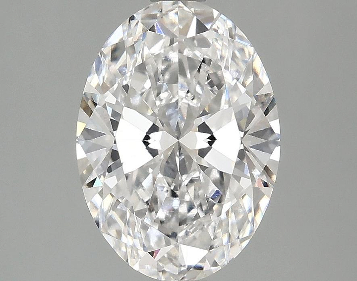 2.01 Carat Oval Shaped Ideal Cut VVS2 IGI Certified Lab Grown Diamond