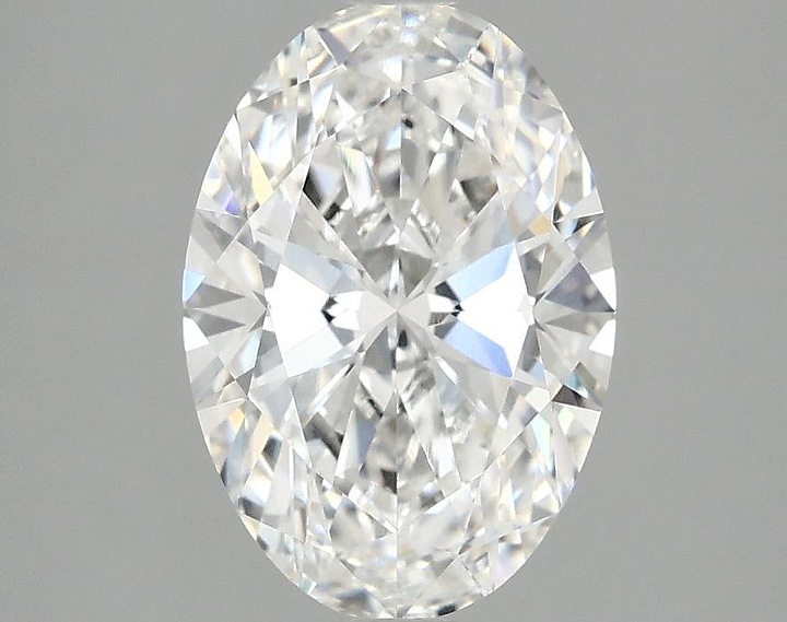 2.07 Carat Oval Shaped Ideal Cut VVS2 IGI Certified Lab Grown Diamond