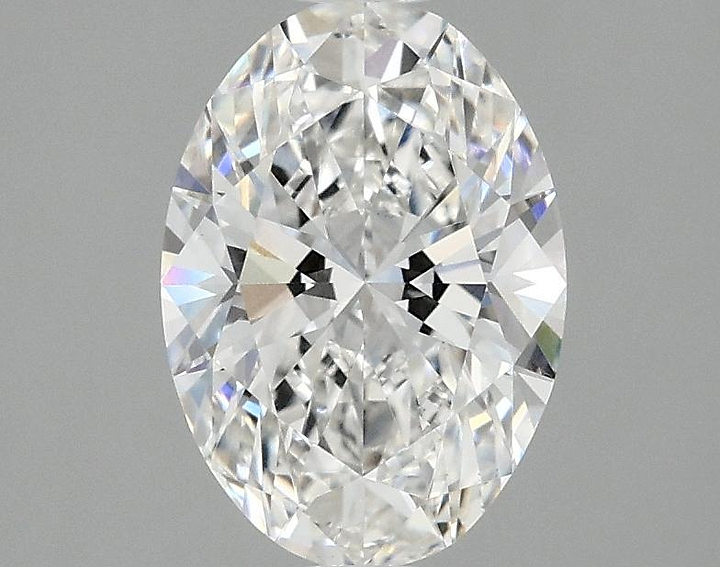 1.57 Carat Oval Shaped Ideal Cut VVS2 IGI Certified Lab Grown Diamond