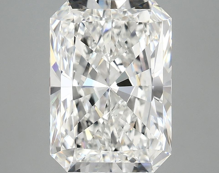4.07 Carat Radiant Shaped Ideal Cut VS1 IGI Certified Lab Grown Diamond