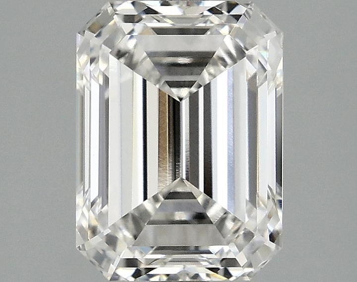 2.58 Carat Emerald Shaped Excellent Cut VVS2 IGI Certified Lab Grown Diamond