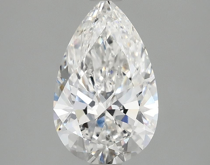 1.99 Carat Pear Shaped Ideal Cut VS1 IGI Certified Lab Grown Diamond
