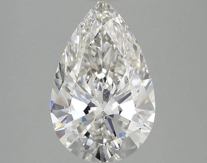 2.01 Carat Pear Shaped Ideal Cut VS1 IGI Certified Lab Grown Diamond