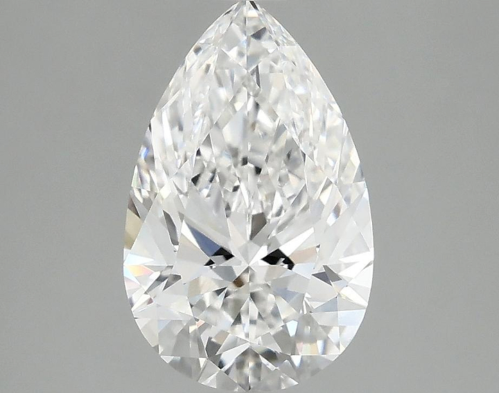 2.01 Carat Pear Shaped Ideal Cut VVS2 IGI Certified Lab Grown Diamond