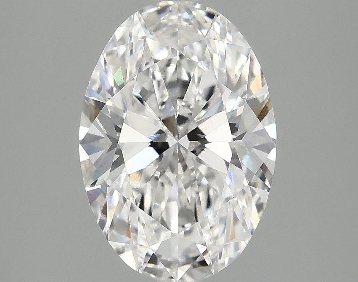 2.4 Carat Oval Shaped Ideal Cut VS2 IGI Certified Lab Grown Diamond