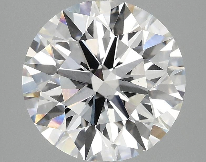 3.05 Carat Round Shaped Ideal Cut VS2 IGI Certified Lab Grown Diamond