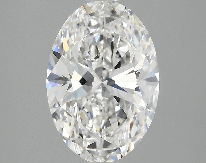 2.02 Carat Oval Shaped Ideal Cut VVS2 IGI Certified Lab Grown Diamond