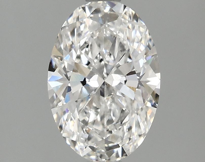 1.5 Carat Oval Shaped Ideal Cut VVS2 IGI Certified Lab Grown Diamond