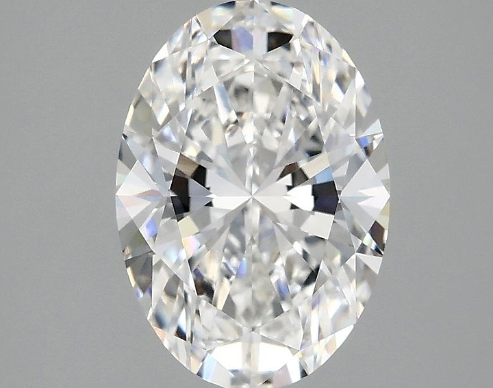 2.05 Carat Oval Shaped Ideal Cut VVS2 IGI Certified Lab Grown Diamond